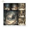 Papeles Scrapbooking SLS-099 Mouse World - Winter Journey